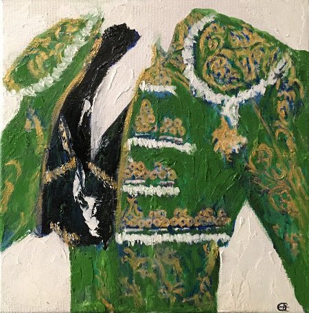 COLOMÈS Didier - Toréador vert (tableau, huile / toile) - ART ET MISS