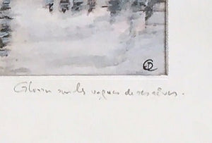 COLOMÈS Didier - Glisser sur les vagues de ses rêves (tableau, signature) - ART ET MISS