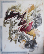 DALUZ-GALEGO Patricia - Rivière pourpre (tableau, Acrylique / toile) - ART ET MISS