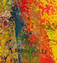 Charger l&#39;image dans la galerie, DARDEAU Monique - Incandescence (tableau, Acrylique / toile) - ART ET MISS