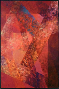 DARDEAU Monique - Zone rouge (tableau, Acrylique / toile) - ART ET MISS