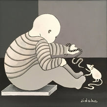 Charger l&#39;image dans la galerie, DESCHAMPS-KUS Jocelyne - Le jeu (tableau, Acrylique/toile) - ART ET MISS