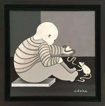 Charger l&#39;image dans la galerie, DESCHAMPS-KUS Jocelyne - Le jeu (tableau, Acrylique/toile) - ART ET MISS