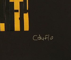 DUFLO Christine - 46C 33 (Papiers découpés tissés) - ART ET MISS