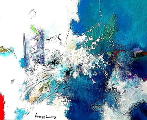 FRAPPIS - Symphonie corallienne (tableau, Acrylique / toile) - ART ET MISS