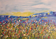 GUERRY Christiane - Là où commence le rêve (tableau, Acrylique / toile) - ART ET MISS