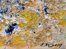 Charger l&#39;image dans la galerie, GUERRY Christiane - Scène de Plage (tableau, Acrylique et collage / toile) - ART ET MISS