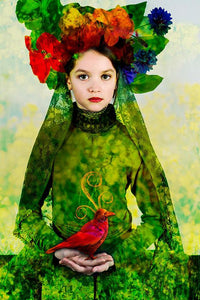HAEUW Martine - La princesse et l'oiseau (Photographie) - ART ET MISS