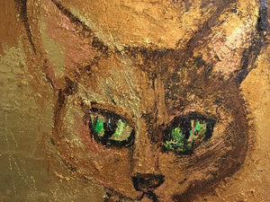 HANNIBAL Jiri - Anniversaire des chattes (Peinture, Huile / bois) - ART ET MISS