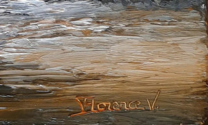 HENRIC Florence V. - Le chant du silence (tableau, Huile / Toile) - ART ET MISS