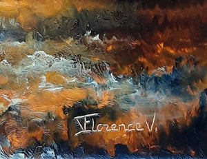 HENRIC V. Florence - Un jour de nuit tombée (tableau, Huile / Toile) - ART ET MISS