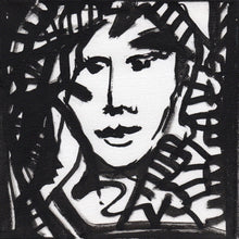 Charger l&#39;image dans la galerie, INGRID - Portrait 2 (tableau, Acrylique / toile) - ART ET MISS