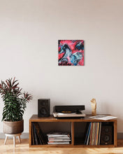 Charger l&#39;image dans la galerie, INGRID - Rencontres (tableau, Acrylique et collages / toile) - ART ET MISS