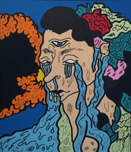Charger l&#39;image dans la galerie, JASON BLAK - La rivière des larmes (tableau, Mixte / toile) - ART ET MISS