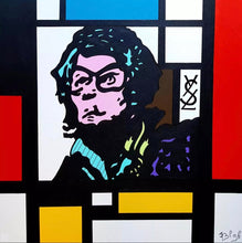 Charger l&#39;image dans la galerie, JASON BLAK - Saint Laurent (tableau, Acrylique et marqueur / toile) - ART ET MISS