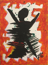 Charger l&#39;image dans la galerie, KONI - Danse (Peinture, Acrylique / papier) - ART ET MISS