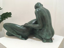 Charger l&#39;image dans la galerie, LACROIX-LAREE Jo - Etreinte (Sculpture, Bronze) - ART ET MISS