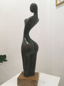 LACROIX-LAREE Jo - Fierté (Sculpture, Bronze) - ART ET MISS