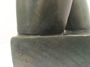 LACROIX-LAREE Jo - Hautaine (Sculpture, Bronze) - ART ET MISS