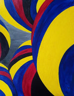 LALLEMENT Martine - ballons (tableau, Acrylique / toile) - ART ET MISS