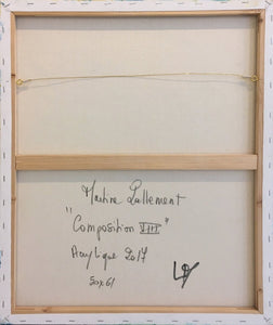 LALLEMENT Martine - Composition VIII (tableau, Acrylique sur toile) - ART ET MISS