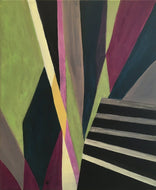 LALLEMENT Martine - Composition XII (tableau, Acrylique sur toile) - ART ET MISS