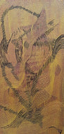 LALLEMENT Martine - Confinement 4 (tableau, acrylique / toile) - ART ET MISS