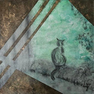 LALLEMENT Martine - Contemplation (tableau, acrylique / toile) - ART ET MISS