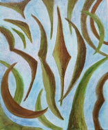 LALLEMENT Martine - Côte-à-côte (tableau, acrylique / toile) - ART ET MISS