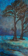 LALLEMENT Martine - De nuit (tableau, acrylique / toile) - ART ET MISS