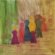 LALLEMENT Martine - Ensemble II (tableau, acrylique / toile) - ART ET MISS