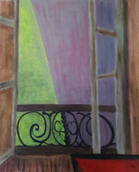 LALLEMENT Martine - Fenêtre II (tableau, acrylique / toile) - ART ET MISS