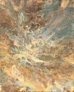 LALLEMENT Martine - Fluidité 3 (tableau, Acrylique sur toile) - ART ET MISS