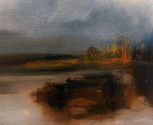 LALLEMENT Martine - Horizon II (tableau, huile sur toile) - ART ET MISS