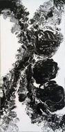LALLEMENT Martine - Juste pour le plaisir (tableau, Acrylique et encre sur toile) - ART ET MISS