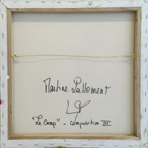 LALLEMENT Martine - Le camp - Composition III (tableau, Acrylique sur toile) - ART ET MISS