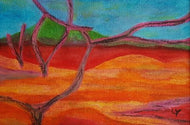 LALLEMENT Martine - Le début de la fin (tableau, Aquarelle / Papier) - ART ET MISS