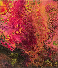Charger l&#39;image dans la galerie, LALLEMENT Martine - Rêves en roses (tableau, acrylique / toile) - ART ET MISS