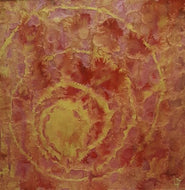 LALLEMENT Martine - Spirale du succès (tableau, technique mixte nacrée / bois) - ART ET MISS