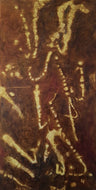 LALLEMENT Martine - Verticale-1 (tableau, Acrylique/toile) - ART ET MISS