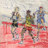 LANZI Arno : Athletisme 10 (Tableau, acrylique sur toile) - ART ET MISS