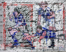 Charger l&#39;image dans la galerie, LANZI Arno : Rugby 12 (Tableau, acrylique sur toile) - ART ET MISS