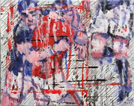 LANZI Arno : Rugby 17 (Tableau, acrylique sur toile) - ART ET MISS