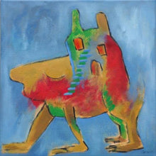 Charger l&#39;image dans la galerie, LE BRICQUIR Danielle : Dog house (Tableau, huile sur toile) - ART ET MISS