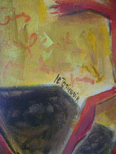 Charger l&#39;image dans la galerie, LE BRICQUIR Danielle : Pluie de roses (Tableau, huile sur toile) - ART ET MISS