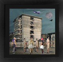 Charger l&#39;image dans la galerie, LE VAN Florence : La rue est à nous (Collage sur papier) - ART ET MISS