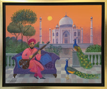 Charger l&#39;image dans la galerie, LORAND Jean-Pierre : Indian music (Tableau, Acrylique sur panneau MDF) - ART ET MISS