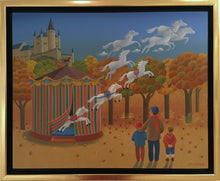 Charger l&#39;image dans la galerie, LORAND Jean-Pierre : Le dernier manège (Tableau, Acrylique sur toile) - ART ET MISS