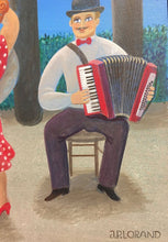 Charger l&#39;image dans la galerie, LORAND Jean-Pierre : Sur un air d&#39;accordéon (Tableau, Acrylique sur toile) - ART ET MISS