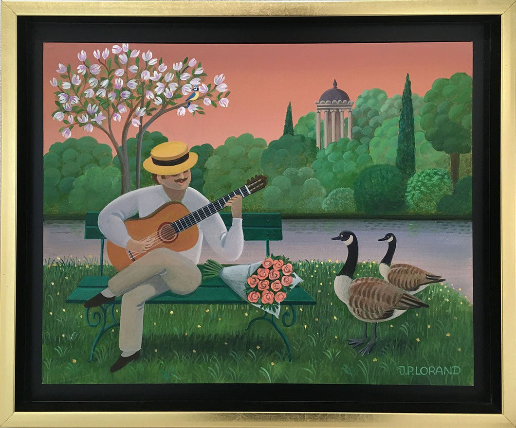 LORAND Jean-Pierre : un air de printemps (Tableau, Acrylique sur toile) - ART ET MISS